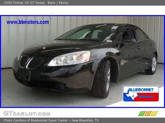 2006 Pontiac G6 GT Sedan in Black