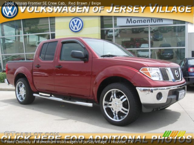 2008 Nissan Frontier SE Crew Cab in Red Brawn