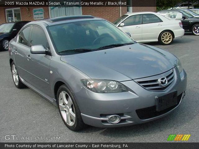 2005 Mazda MAZDA3 s Sedan in Titanium Gray Metallic
