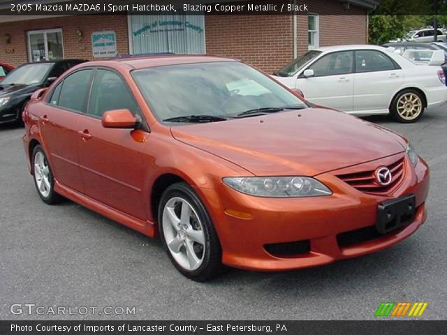 2005 Mazda MAZDA6 i Sport Hatchback in Blazing Copper Metallic