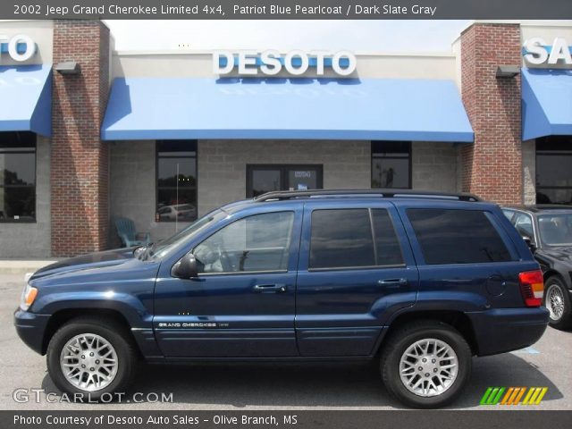 2002 Jeep Grand Cherokee Limited 4x4 in Patriot Blue Pearlcoat