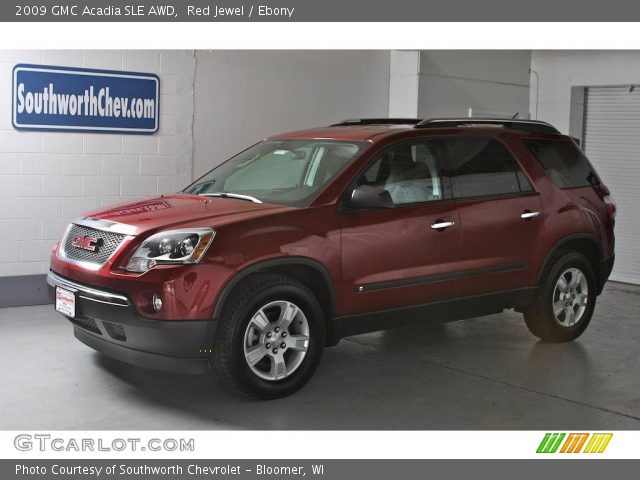 2009 GMC Acadia SLE AWD in Red Jewel