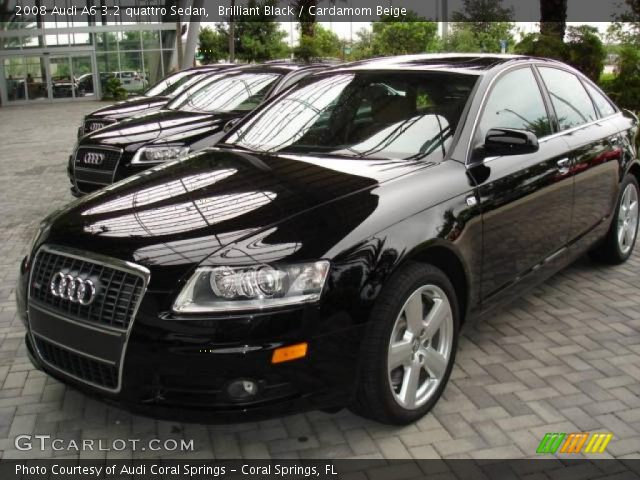 2008 Audi A6 3.2 quattro Sedan in Brilliant Black