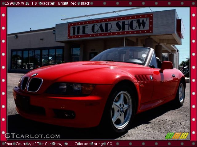 1996 BMW Z3 1.9 Roadster in Bright Red