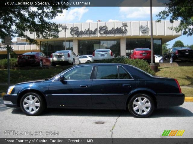 2007 Cadillac DTS Sedan in Blue Chip