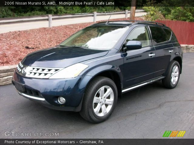 2006 Nissan Murano SL AWD in Midnight Blue Pearl