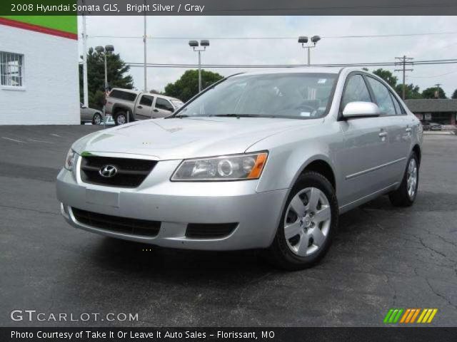 2008 Hyundai Sonata GLS in Bright Silver