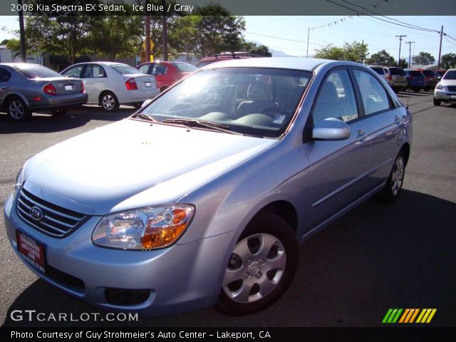 2008 Kia Spectra EX Sedan in Ice Blue