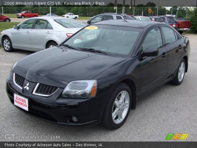 2006 Mitsubishi Galant GTS V6 in Kalapana Black