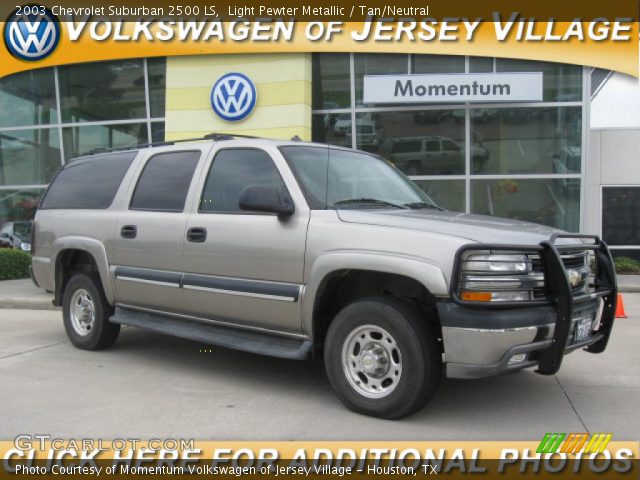 2003 Chevrolet Suburban 2500 LS in Light Pewter Metallic