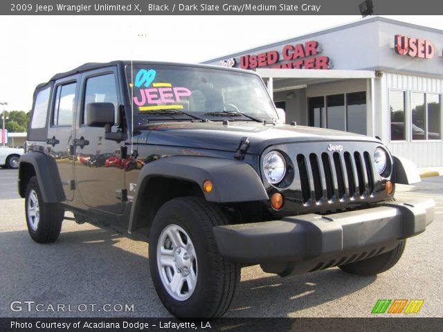 2009 Jeep Wrangler Unlimited X in Black