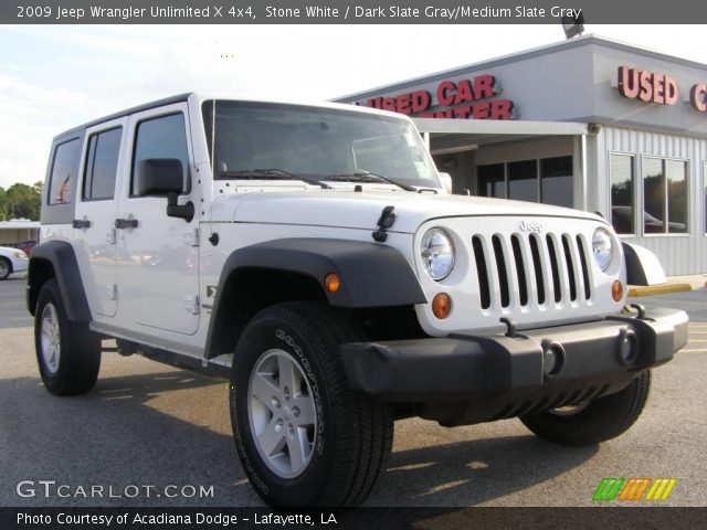 2009 Jeep Wrangler Unlimited X 4x4 in Stone White