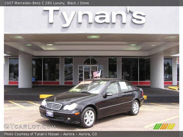 2007 Mercedes-Benz C 280 Luxury in Black