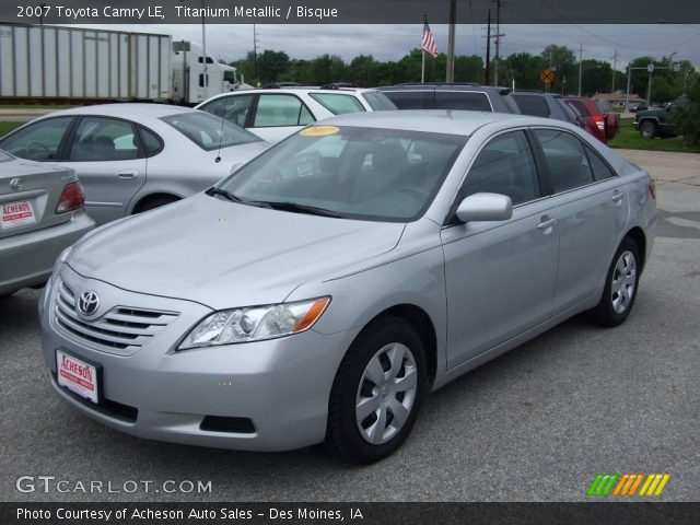 2007 Toyota Camry LE in Titanium Metallic