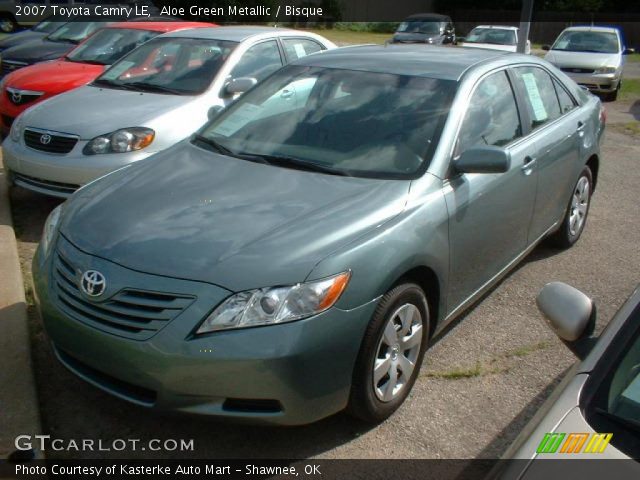 2007 Toyota Camry LE in Aloe Green Metallic