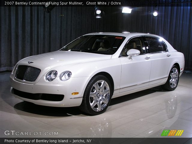 2007 Bentley Continental Flying Spur Mulliner in Ghost White