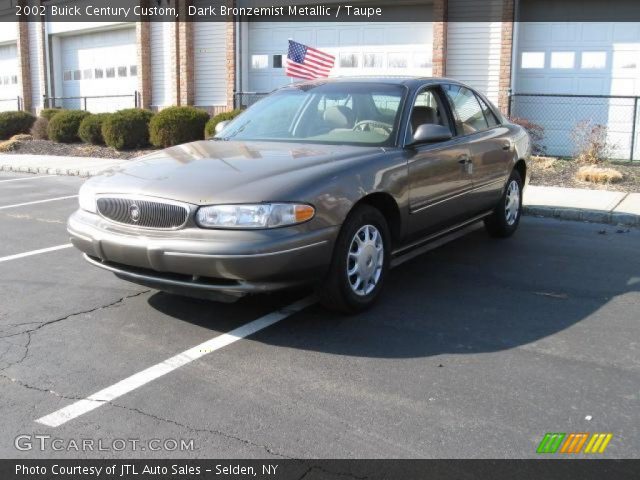 2002 Buick Century Custom in Dark Bronzemist Metallic