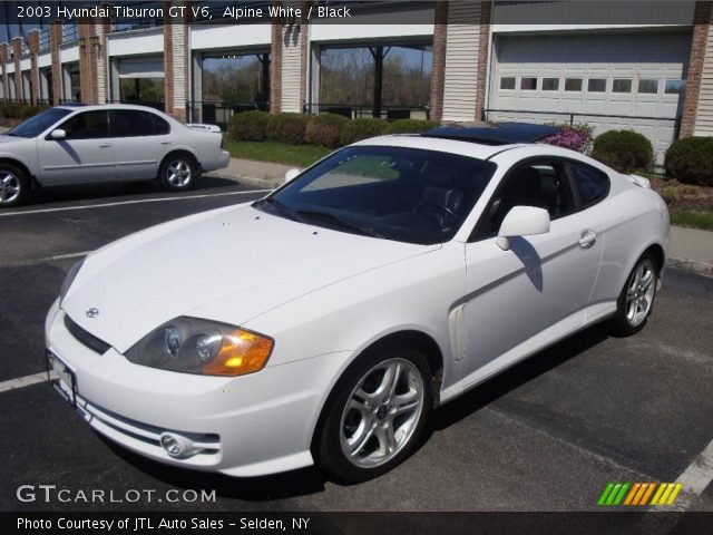 2003 Hyundai Tiburon GT V6 in Alpine White