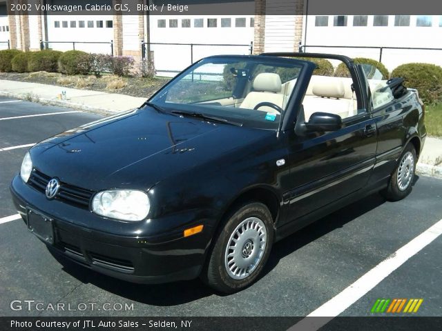 2002 Volkswagen Cabrio GLS in Black