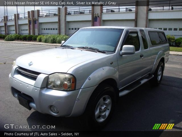 2001 Nissan Frontier SE V6 King Cab 4x4 in Silver Ice Metallic