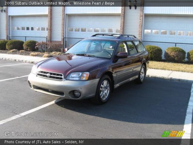 2000 Subaru Outback Limited Wagon in Winestone Pearl