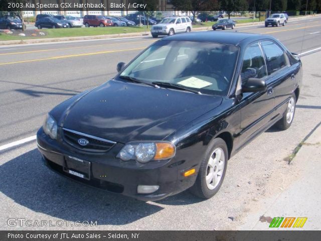 2003 Kia Spectra GSX Hatchback in Black