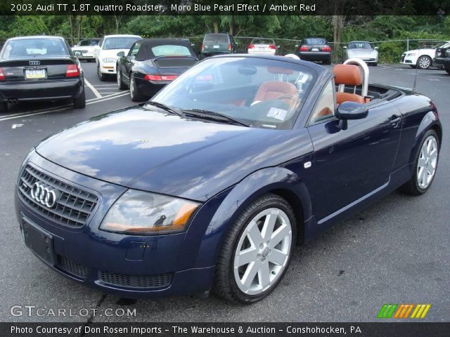 2003 Audi TT 1.8T quattro Roadster in Moro Blue Pearl Effect