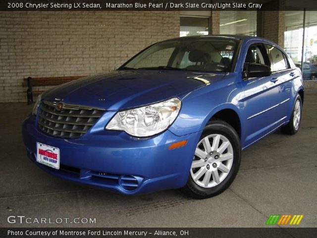 2008 Chrysler Sebring LX Sedan in Marathon Blue Pearl