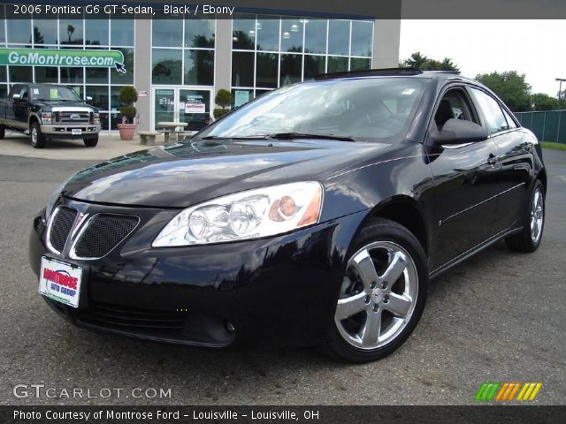 2006 Pontiac G6 GT Sedan in Black