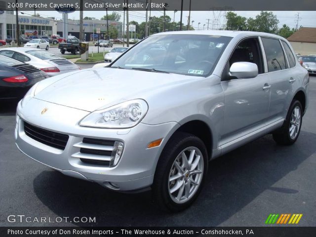 2008 Porsche Cayenne S in Crystal Silver Metallic