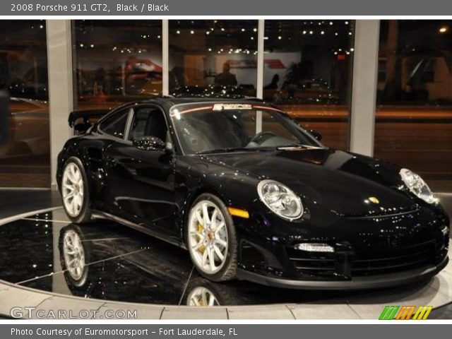 2008 Porsche 911 GT2 in Black