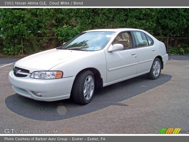 2001 Nissan Altima GLE in Cloud White