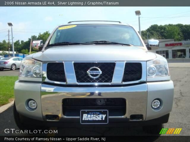 2006 Nissan Armada LE 4x4 in Silver Lightning