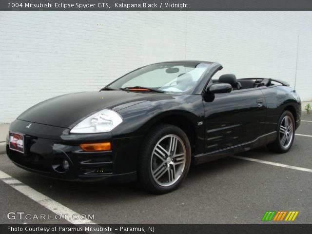 2004 Mitsubishi Eclipse Spyder GTS in Kalapana Black