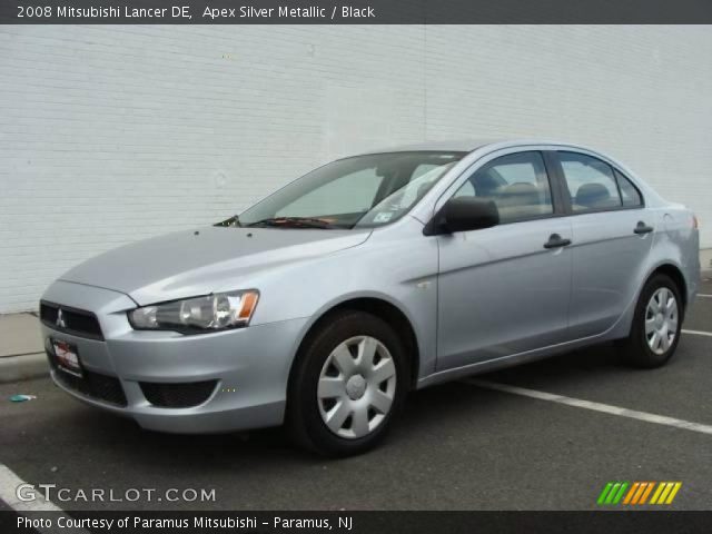 2008 Mitsubishi Lancer DE in Apex Silver Metallic