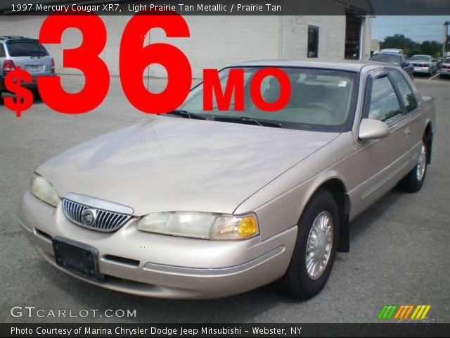 1997 Mercury Cougar XR7 in Light Prairie Tan Metallic