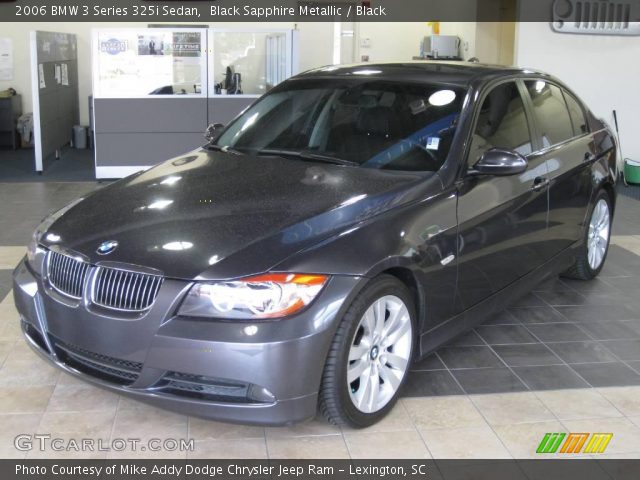 2006 BMW 3 Series 325i Sedan in Black Sapphire Metallic