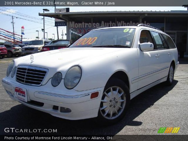 2001 Mercedes-Benz E 320 4Matic Wagon in Glacier White