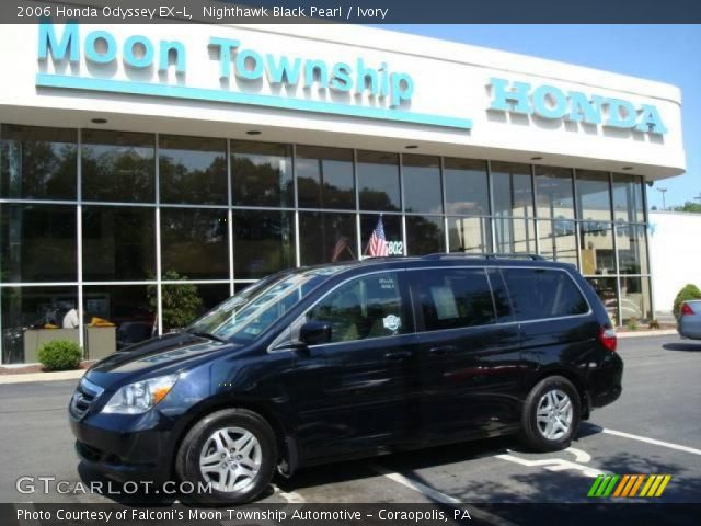 2006 Honda Odyssey EX-L in Nighthawk Black Pearl