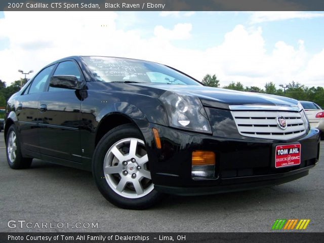 2007 Cadillac CTS Sport Sedan in Black Raven