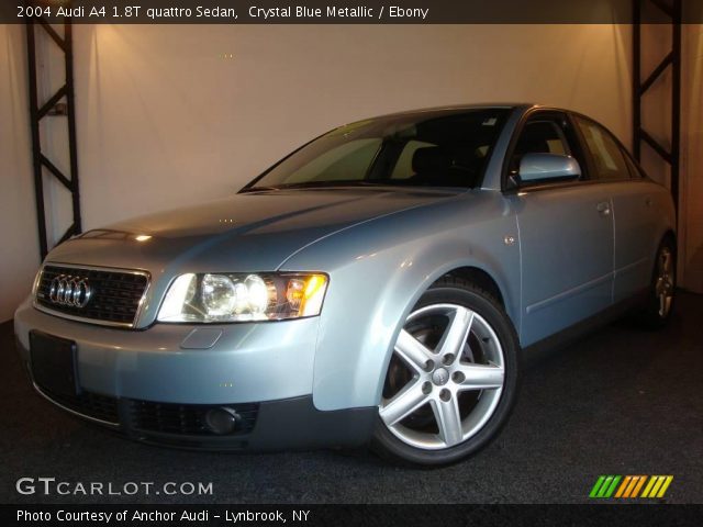 2004 Audi A4 1.8T quattro Sedan in Crystal Blue Metallic