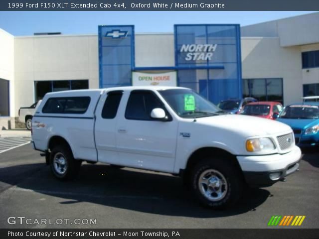 1999 Ford F150 XLT Extended Cab 4x4 in Oxford White