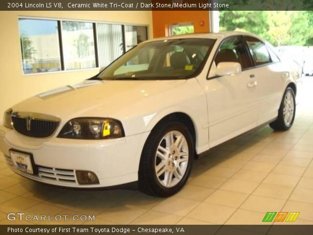 2004 Lincoln LS V8 in Ceramic White Tri-Coat