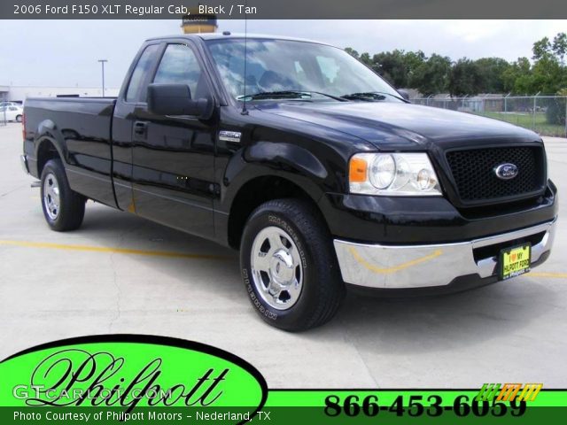 2006 Ford F150 XLT Regular Cab in Black