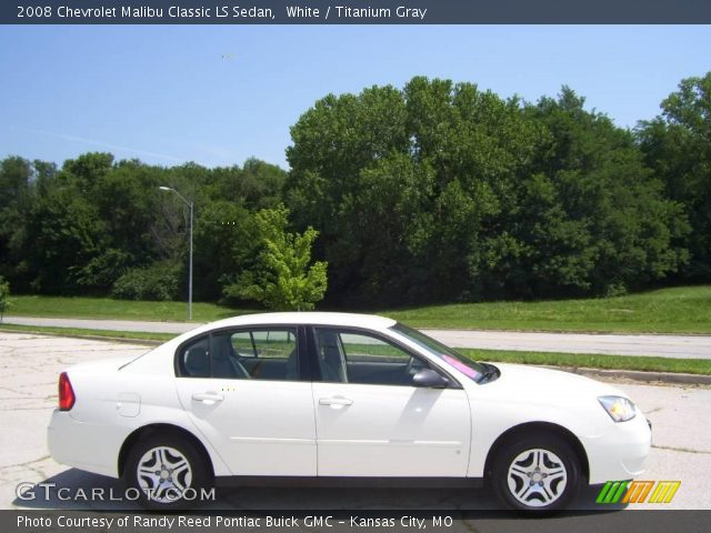 2008 Chevrolet Malibu Classic LS Sedan in White