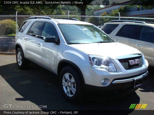 2009 GMC Acadia SLE AWD in Quicksilver Metallic