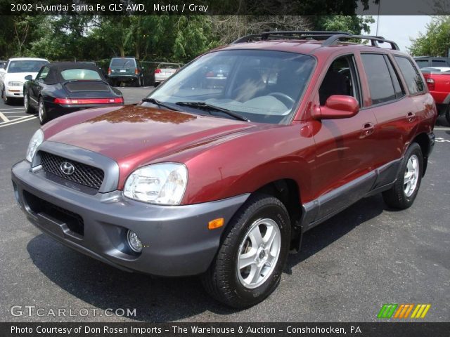 2002 Hyundai Santa Fe GLS AWD in Merlot