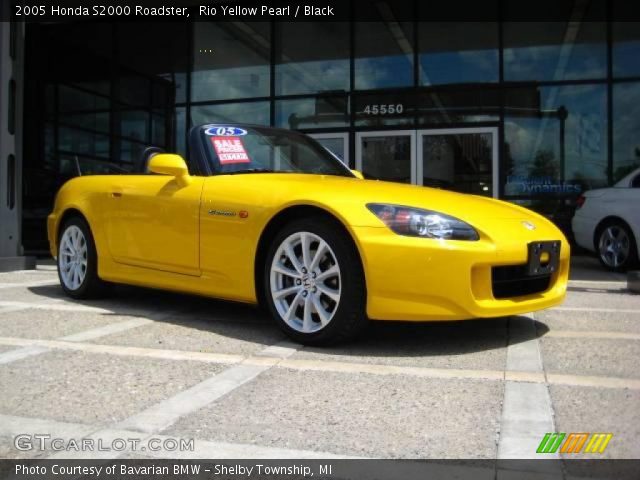 2005 Honda S2000 Roadster in Rio Yellow Pearl