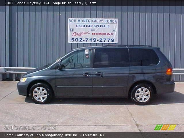 2003 Honda Odyssey EX-L in Sage Brush Pearl