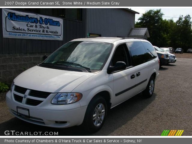 2007 Dodge Grand Caravan SE in Stone White